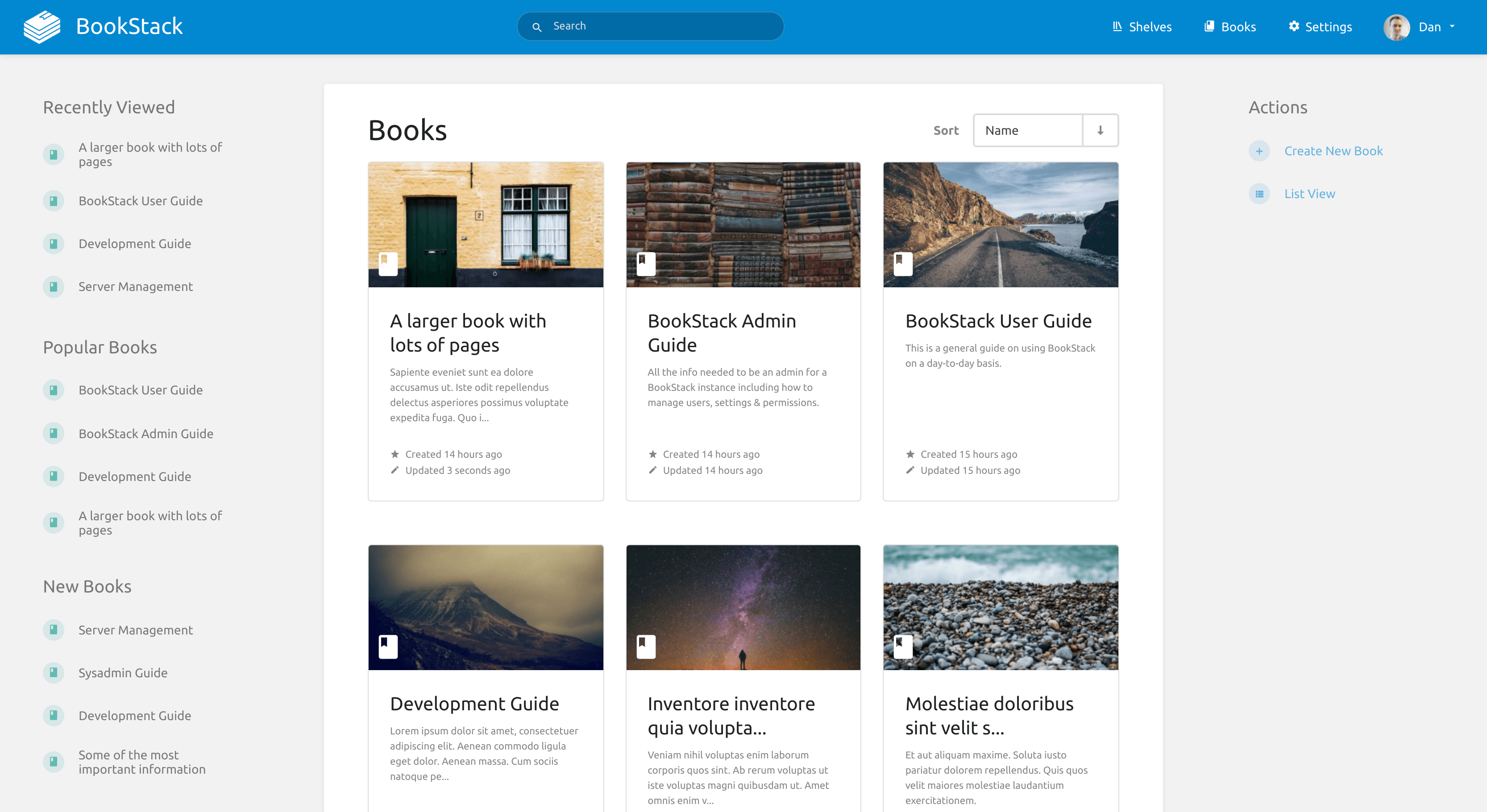 Logiciel de documentation BookStack